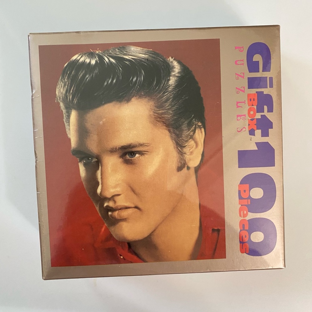 Heartthrob Elvis Presley Gift Box 100 Pieces Puzzle